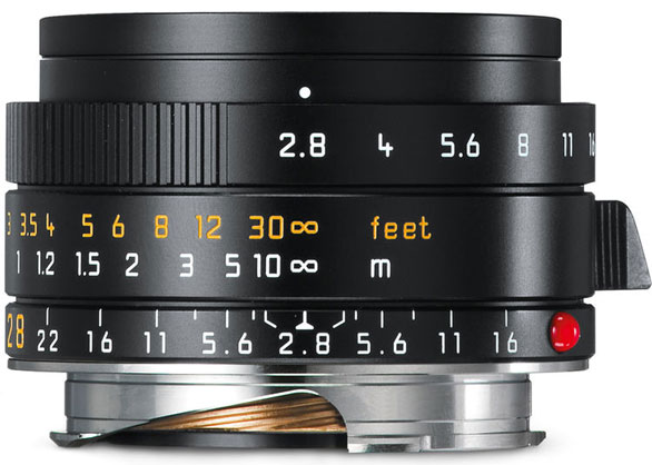 Leica Elmarit-M 28mm f/2.8 ASPH. Lens Black - Best Available Image