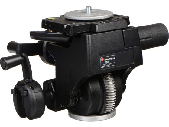 Best image for Manfrotto 400 Deluxe Geared Head (Quick Release) - Supports (10kg)