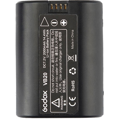 Godox VB20 Lithium-Ion Battery for V350S Flash (7.2V, 2000mAh)