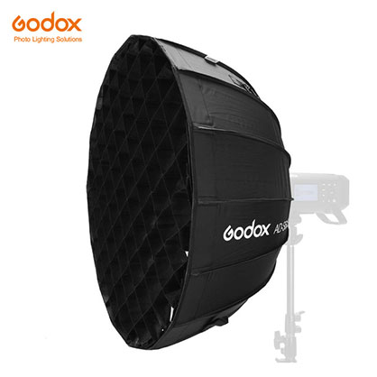 Godox AD-S65S Softbox w/grid for AD300 AD400PRO (Silver) - Best Available Image
