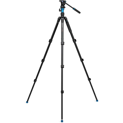 1015743_A.jpg - Benro Aero2 Video Tripod Kit Flip Lock - Image 1