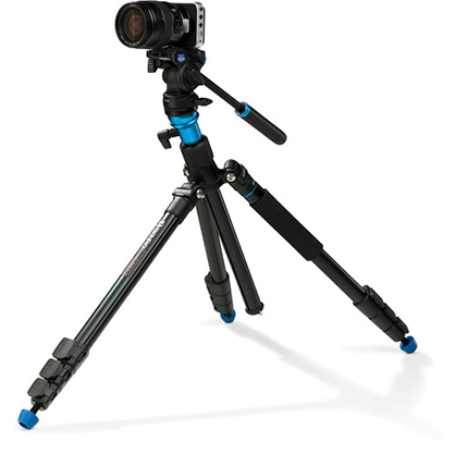1015743_E.jpg - Benro Aero2 Video Tripod Kit Flip Lock - Image 5