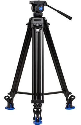 1015753.jpg - Benro KH26NL Al Dual-Tube 3-sect Tall Tripod with K5 Video Head - Thumbnail