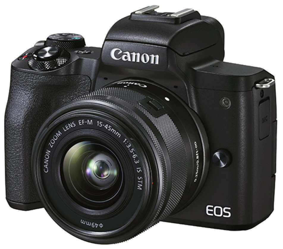 Canon EOS M50 Mark II15-45mm Lens -Black