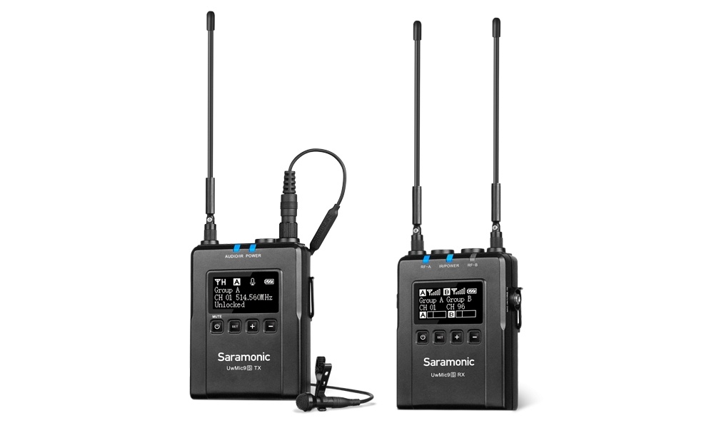 Saramonic UHF Wireless UwMic9S Kit1