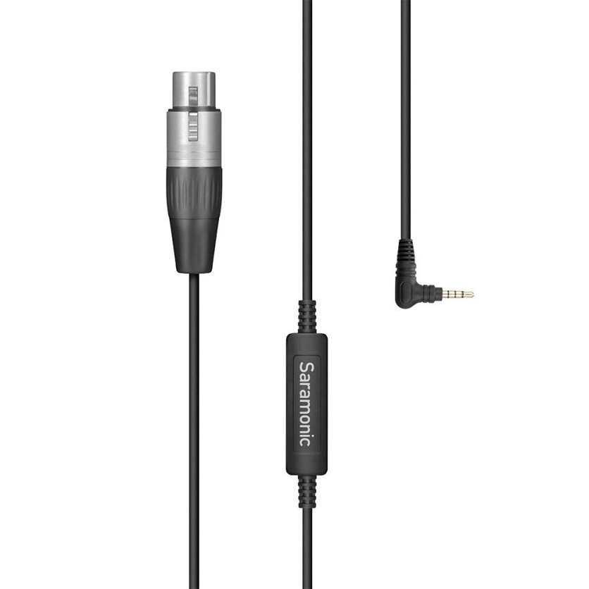 Saramonic SR-XLR35  XLR to 3.5mm TRRS - Best Available Image