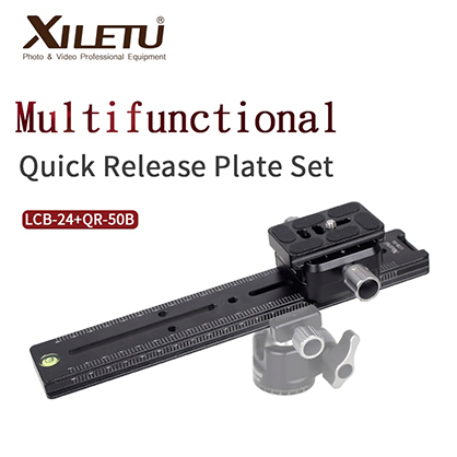Best image for XILETU LCB-24B Track Dolly Slider Quick Release Set