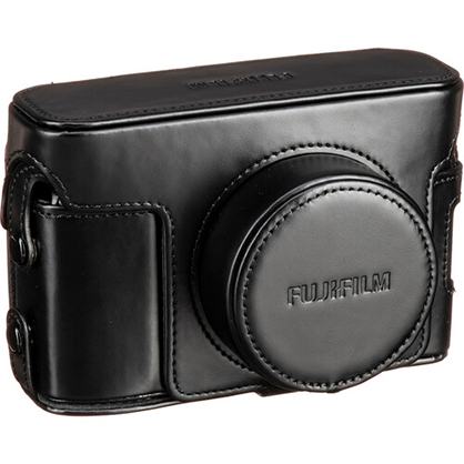 1019373.jpg - Fujifilm   X100V  Leather case - Black - Thumbnail