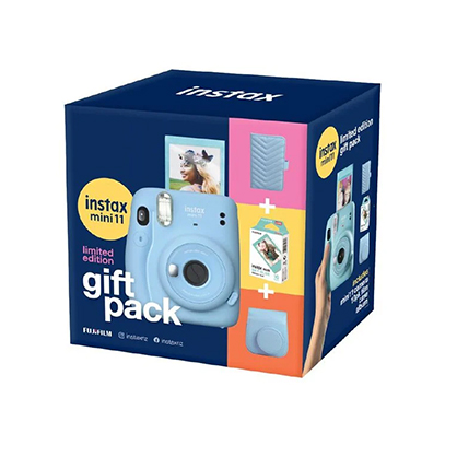 Fujifilm Instax Mini 11 Ltd Ed Blue Gift - Best Available Image