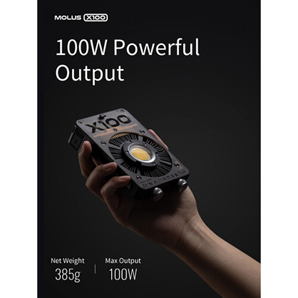 1021213_B.jpg - ZHIYUN MOLUS X100 Bi-Colour Pocket COB Monolight Single - Image 2