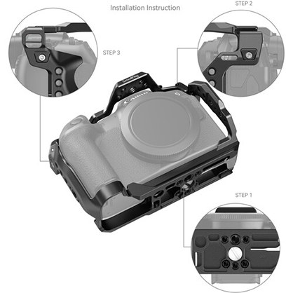 1021333_B.jpg - SmallRig Camera Cage for Canon EOS R8 4212 - Image 2