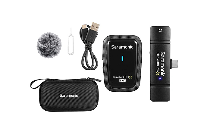 1021343_B.jpg - Saramonic Blink500 ProX Q5 2.4GHz Single Wireless Microphone System