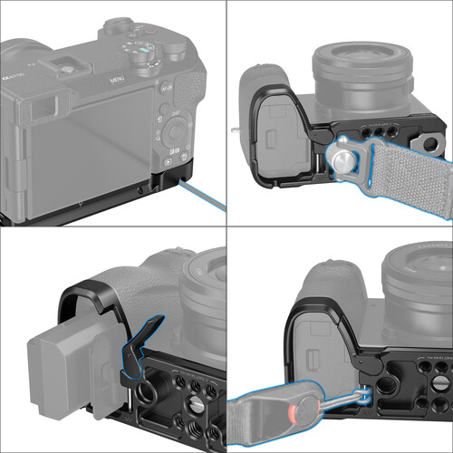 1021733_C.jpg - SmallRig Baseplate for Sony a6700 4338 - Image 3