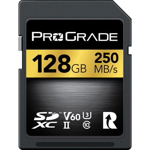 ProGrade Digital 128GB UHS-II SDXC V60 Memory Card - Best Available Image