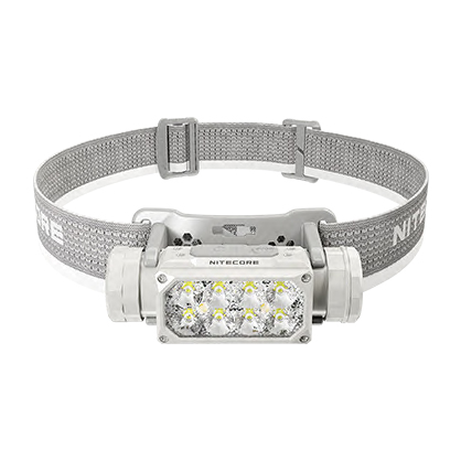 Best image for Nitecore HC65 UHE 2000 Lumen USB-C Rechargeable Headlamp in Grey