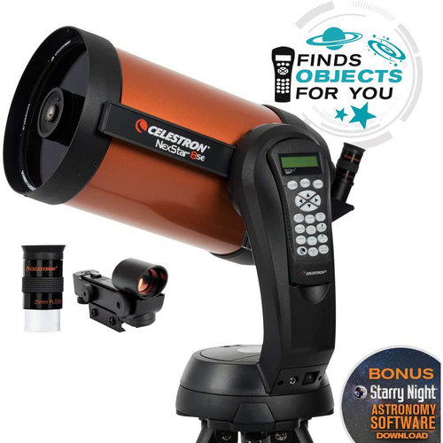 Celestron NexStar 8SE 203mm f/10 Schmidt-Cassegrain GoTo Telescope - Best Available Image