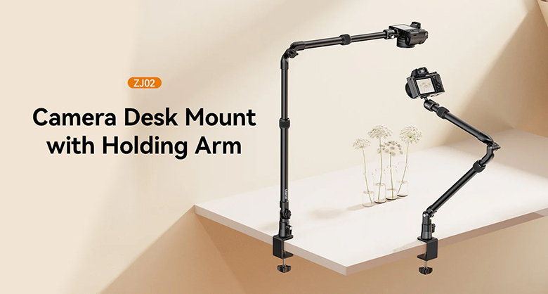 Ulanzi ZJ02 Desk Stand with Holding Arm - Best Available Image