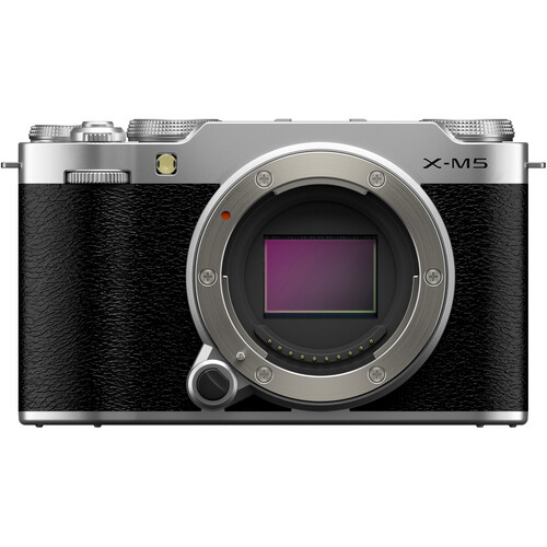 FUJIFILM X-M5 Mirrorless Camera (Silver) - Best Available Image