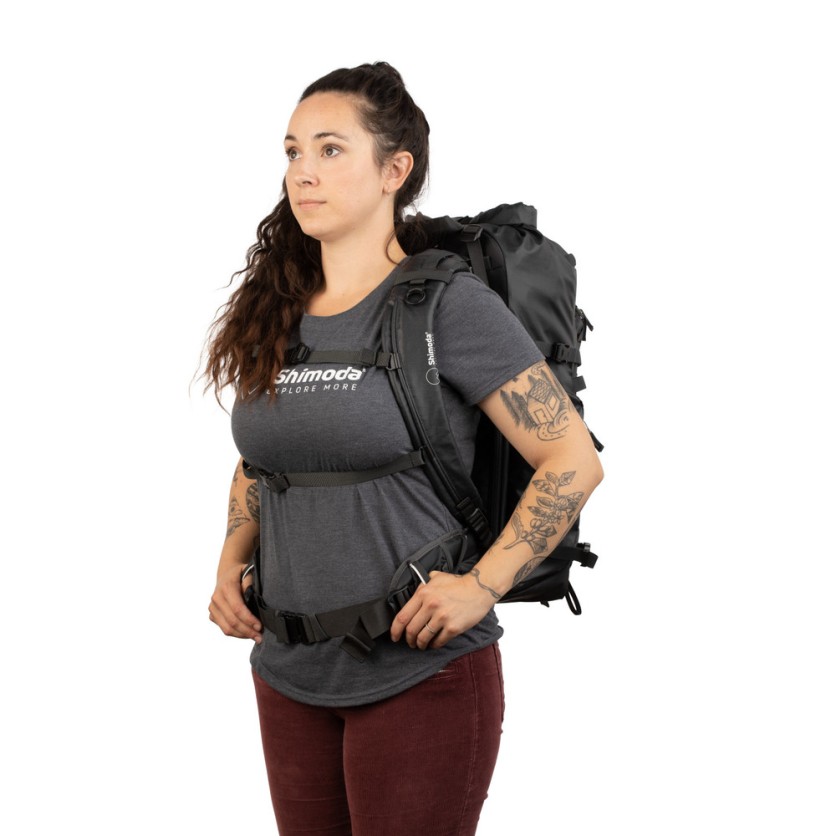 1024343_A.jpg - Shimoda  Women Simple Petite Backpack Straps (Black) - Image 1
