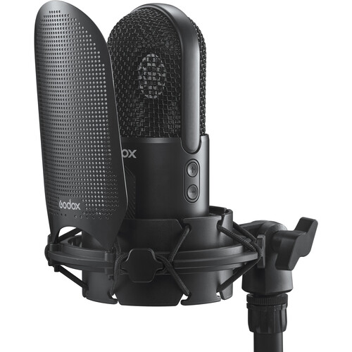 Best image for Godox UMic10 Cardioid Condenser USB Microphone with Shockmount and Pop Filter
