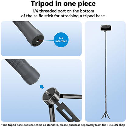 1025903_I.jpg - Telesin 3m Carbon Fibre Selfie Stick - Image 9