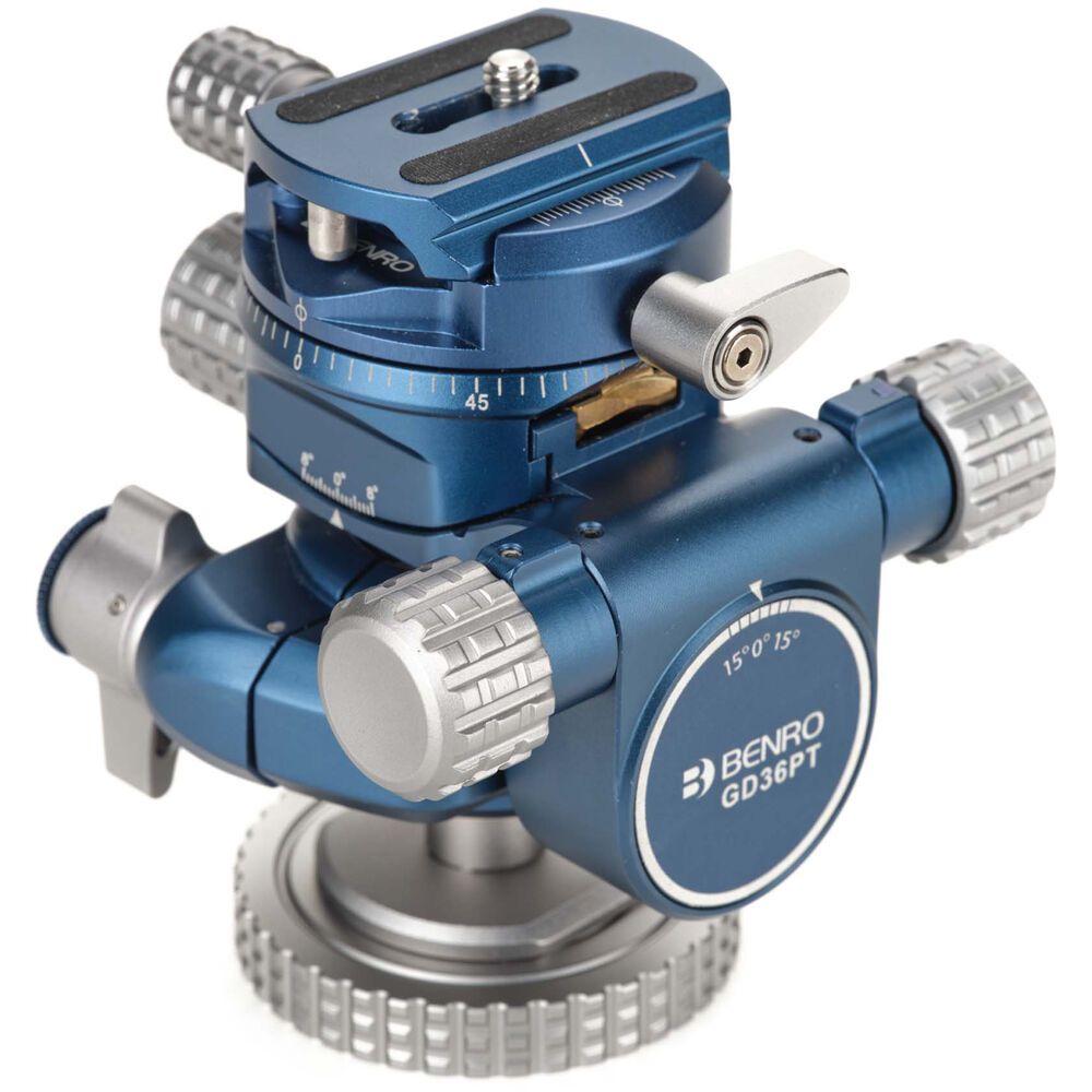 1026283.jpg - Benro GD36PT Geared Drive Three-Way Head - Thumbnail
