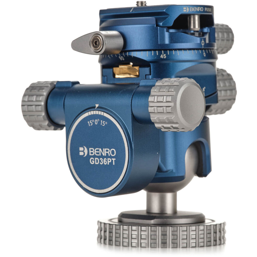 1026283_A.jpg - Benro GD36PT Geared Drive Three-Way Head - Image 1