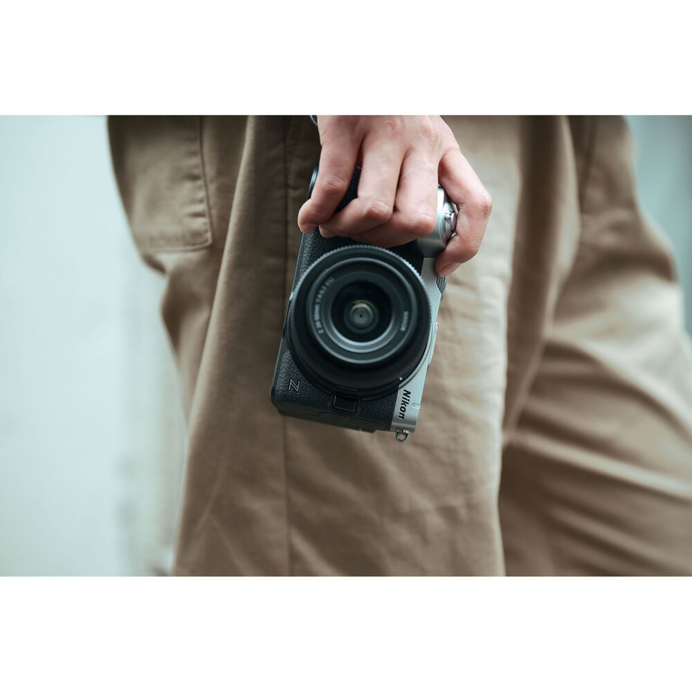 1026893_D.jpg - Nikon Z5IIC Mirrorless Camera with NIKKOR Z 28mm f/2.8 Lens Kit - Silver - Image 4