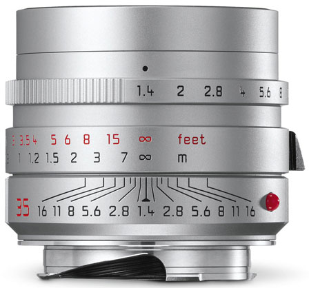 Leica Summilux M 35mm F1.4 ASPH -Silver - Best Available Image