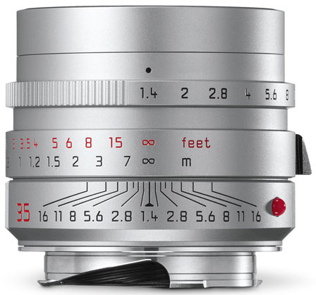 Leica Summilux M 35mm F1.4 ASPH -Silver