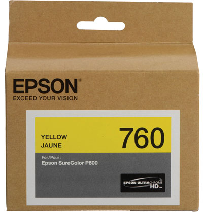 Epson T7604 Yellow Ink SC-P600 - Best Available Image
