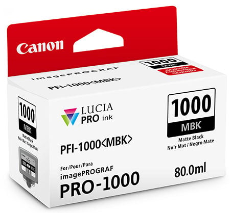 Best image for Canon PFI-1000MBK Matte Black Ink Prograf 1000