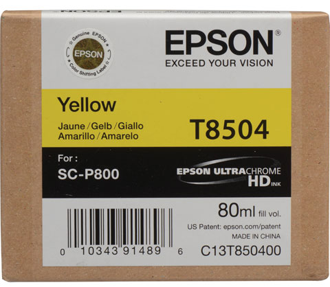 Best image for Epson T8504 80ml Yellow ink SC-P800