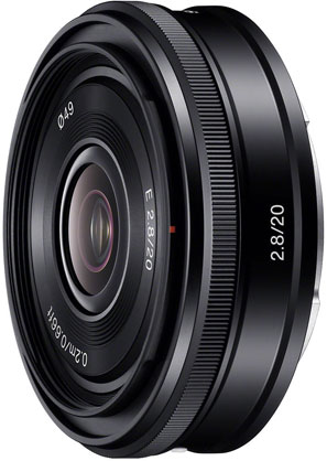 Sony 20mm f/2.8 Alpha E-mount Lens - Best Available Image