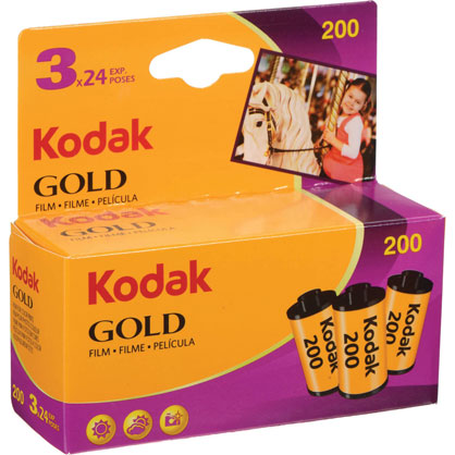 Kodak Gold 200 135/24 3-Pack Card