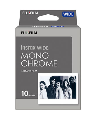 Fuji Instax WIDE film 10pk MONO - Best Available Image