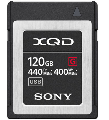 Sony 120gb XQD G Series Card - Best Available Image