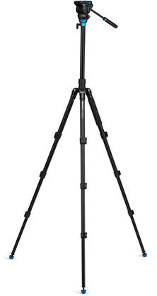 1015744_A.jpg - Benro Aero4 Video Tripod Kit Flip Lock - Image 1