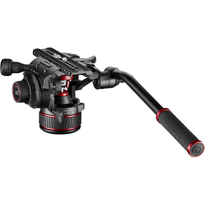 1018304_A.jpg - Manfrotto Nitrotech 612 Video Head Carbon Twin GS Tripod - Image 1