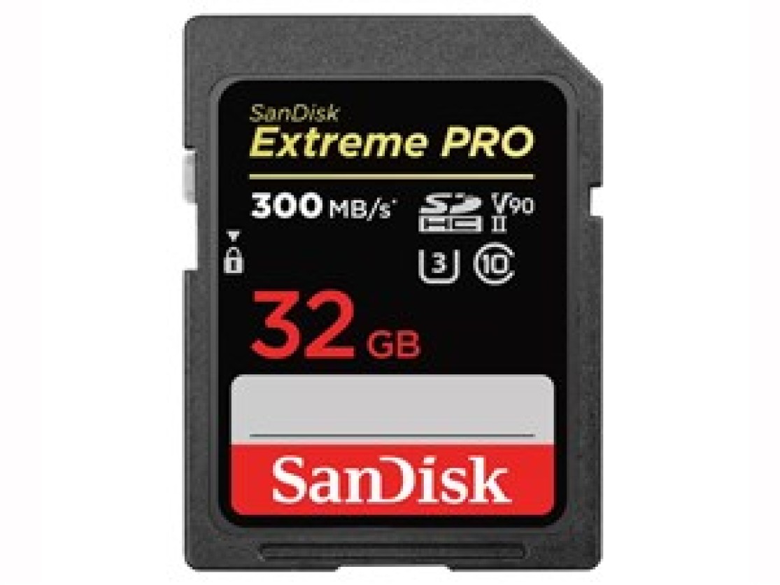 Sandisk Extreme Pro SDHC 32gb V90 300mbs UHS-II U3