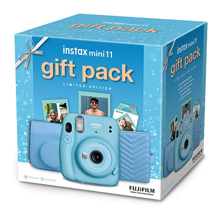 Instax Mini 11 Limited Edition Gift Pack - Sky Blue - Best Available Image