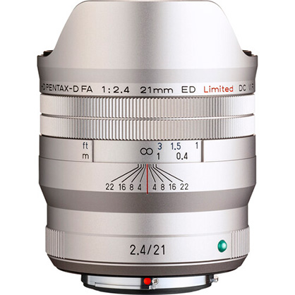 1018894_A.jpg - Pentax HD PENTAX-D FA 21mm f/2.4ED Limited DC WR Lens (Silver) - Image 1