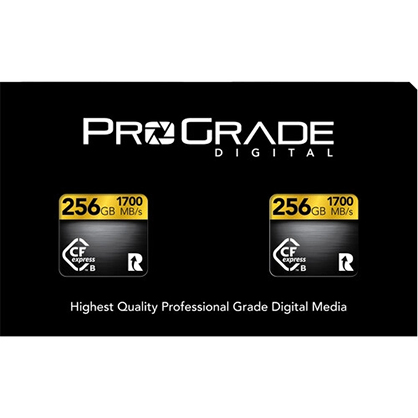 1019644_A.jpg - ProGrade Digital 256GB CFexpress 2.0 Type B Gold Memory Card (2-Pack)