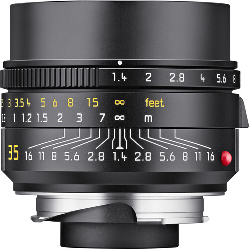 Leica Summilux-M 35mm f/1.4 ASPH. Lens Black Anodized 2022 Version