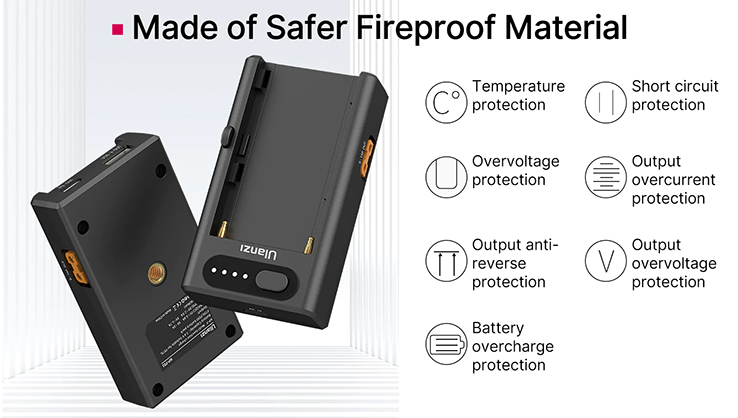 1020214_C.jpg - Ulanzi NP-F01 Battery Charger for F750 F550 F960 F970 - Image 3