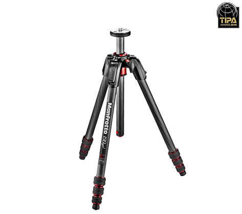 Manfrotto 190GO! CF 4 MS Tripod 4 Section