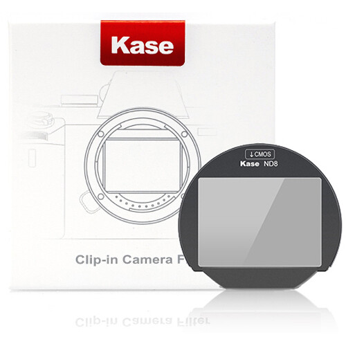 Kase Clip-In ND8 Neutral Density Filter for FUJIFILM X-Series Cameras (3-Stop)