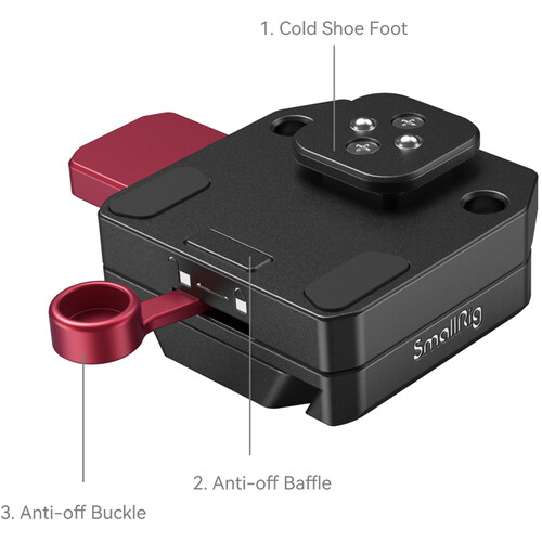 1021734_B.jpg - SmallRig Battery/Power Supply Mounting Plate for DJI RS Gimbal Stabilizers 4189