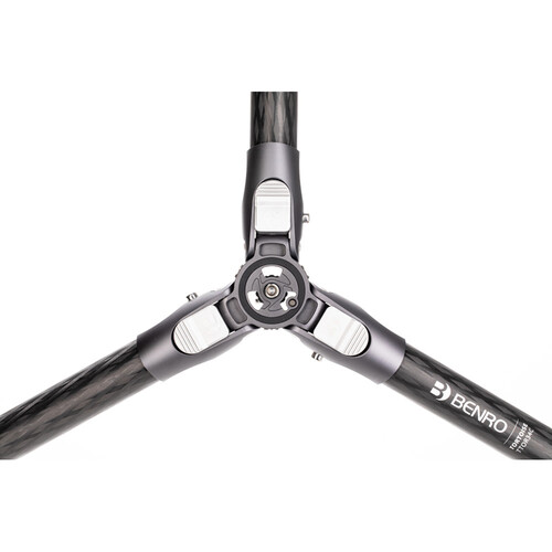 1022234_C.jpg - Benro Tortoise Columnless Carbon Fiber Three Series Tripod with GX35 Ball Head - Image 3