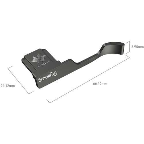 1022574_C.jpg - SmallRig Thumb Grip for FUJIFILM X100VI/X100V (Black) 4559 - Image 3